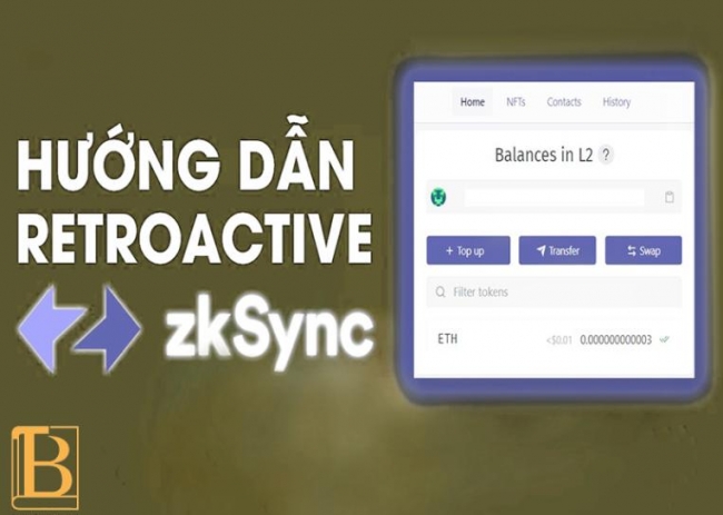 Hướng dẫn retroactive dự án Zksync