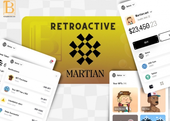 Hướng dẫn retroactive ví Martian Aptos wallet